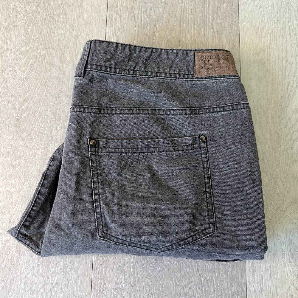 Outdoor Research Pants Men's 38x30 Gray Grand Ridge Double Knee Outdoor Hiking